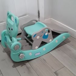 Honey joy slide rocker for toddlers 