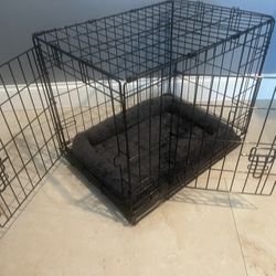 Small Dog Cage And Bed