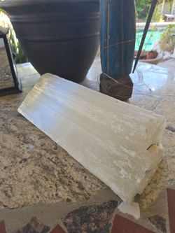 Selenite slab