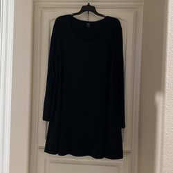 Casual Black Dress/Tunic