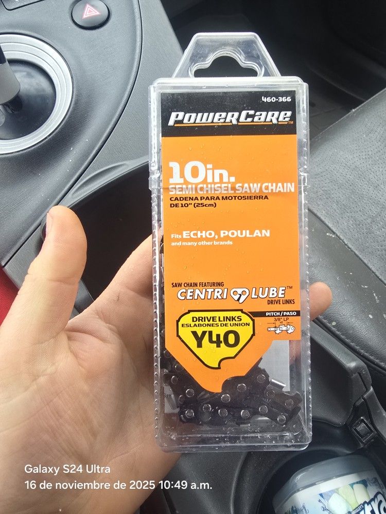 Semi Chisel Saw Chain 10 Inch.