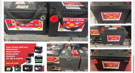 Baterías reconstruidas nuevas con garantía de 3 meses