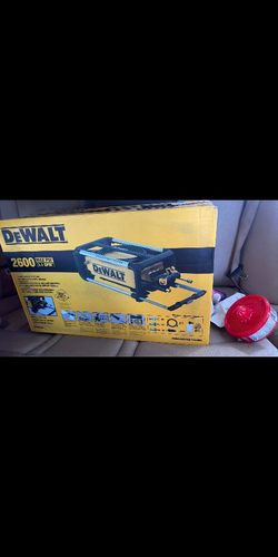 DeWalt pressure washer