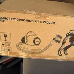 Neatbot Pro Pet Grooming Kit And Vacuum