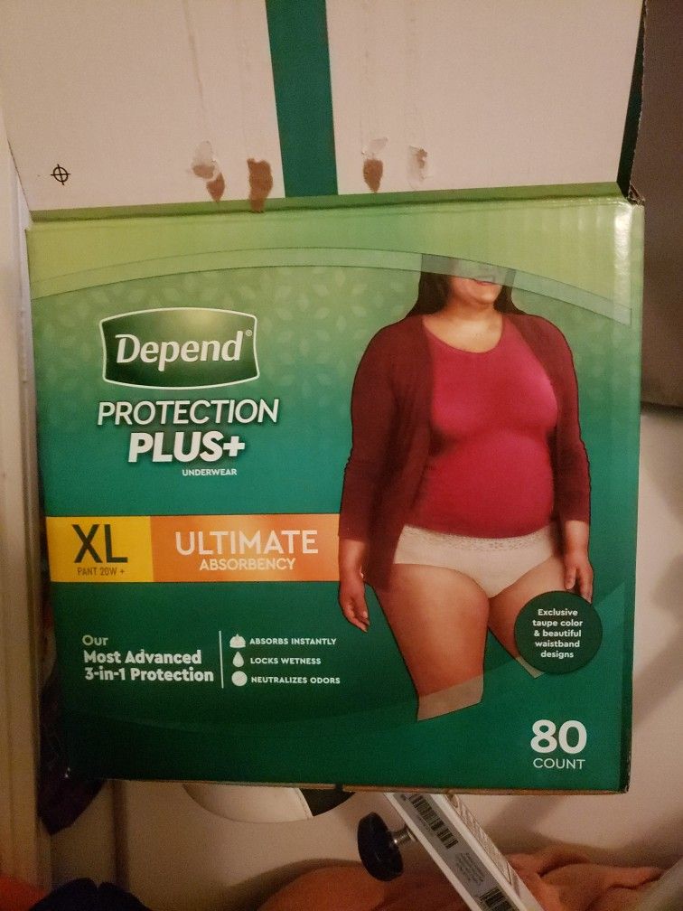 Free Women's Depends XL