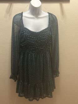 ROSIE FRENCH SEQUINED DRESS