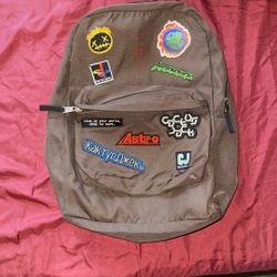 Travis Scott Cactus Jack Backpack With Patch Set