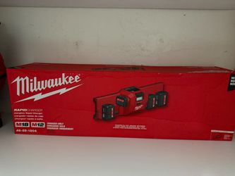 Milwaukee M18/M12 Gangbox Rapid Charger 48-59-1804
