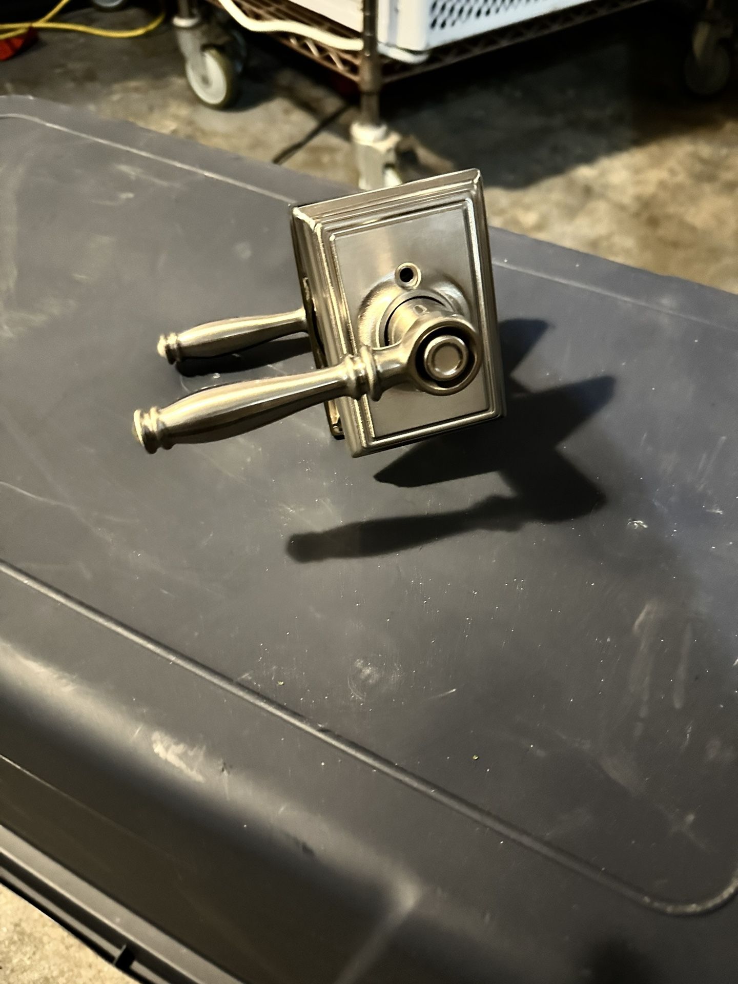 Satin Nickel Birmingham Passage Door Lever