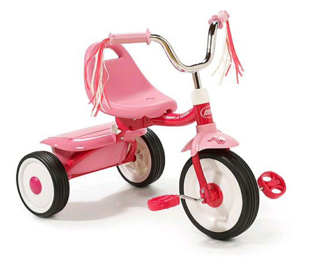 Radio Flyer , Ready to Ride Folding Trike , bike , pink