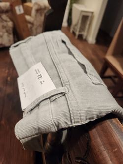 Light Gray Corduroy Pants Size 32