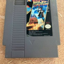 Nintendo Game Cartridge- Back To The Future 