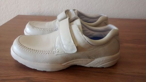 <strong>New</strong> Dr Comfort Mens Leather Velcro Shoes ( diabetic
