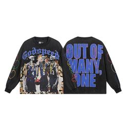 Olympic Basketball Long Sleeve Black Godspeed Shirt