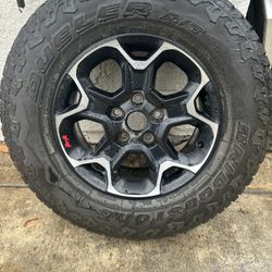 2021 Jeep Wrangler OEM spare Tire