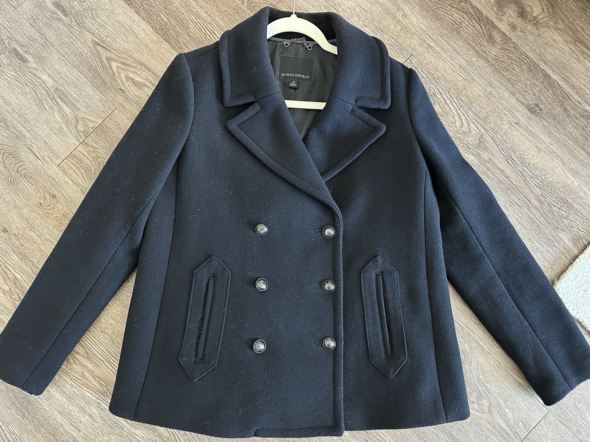 Banana Republic Peacoat W’s Small