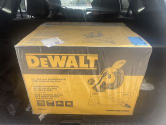 Dewalt 12 in. Double Bevel Sliding Compound Miter Saw