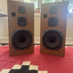 Vintage Fisher 3-Way Speakers
