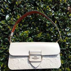 Coach Morgan Shoulder Bag in Signature Leather 