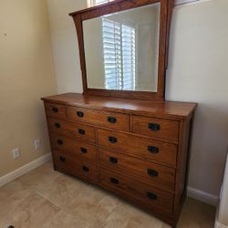 Solid wood bedroom set
