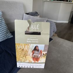 Lillé Baby Carrier New In Box All Seasons Carrier Never Used 