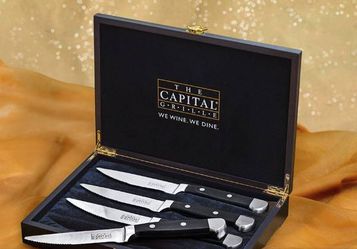 Steak Knives - Capital Grille Steak Knives Set of 4 in Box - NEW