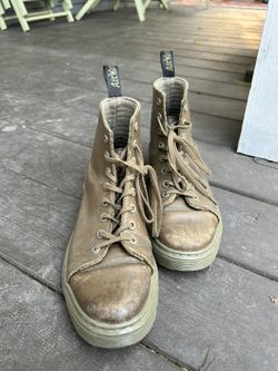 Dr. Martens Green Boots