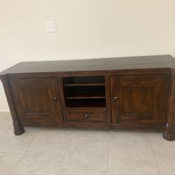 Solid Wood Console Table 