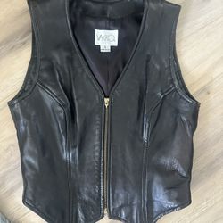 Leather Vest 