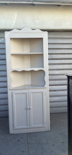 Vintage Corner Cabinet