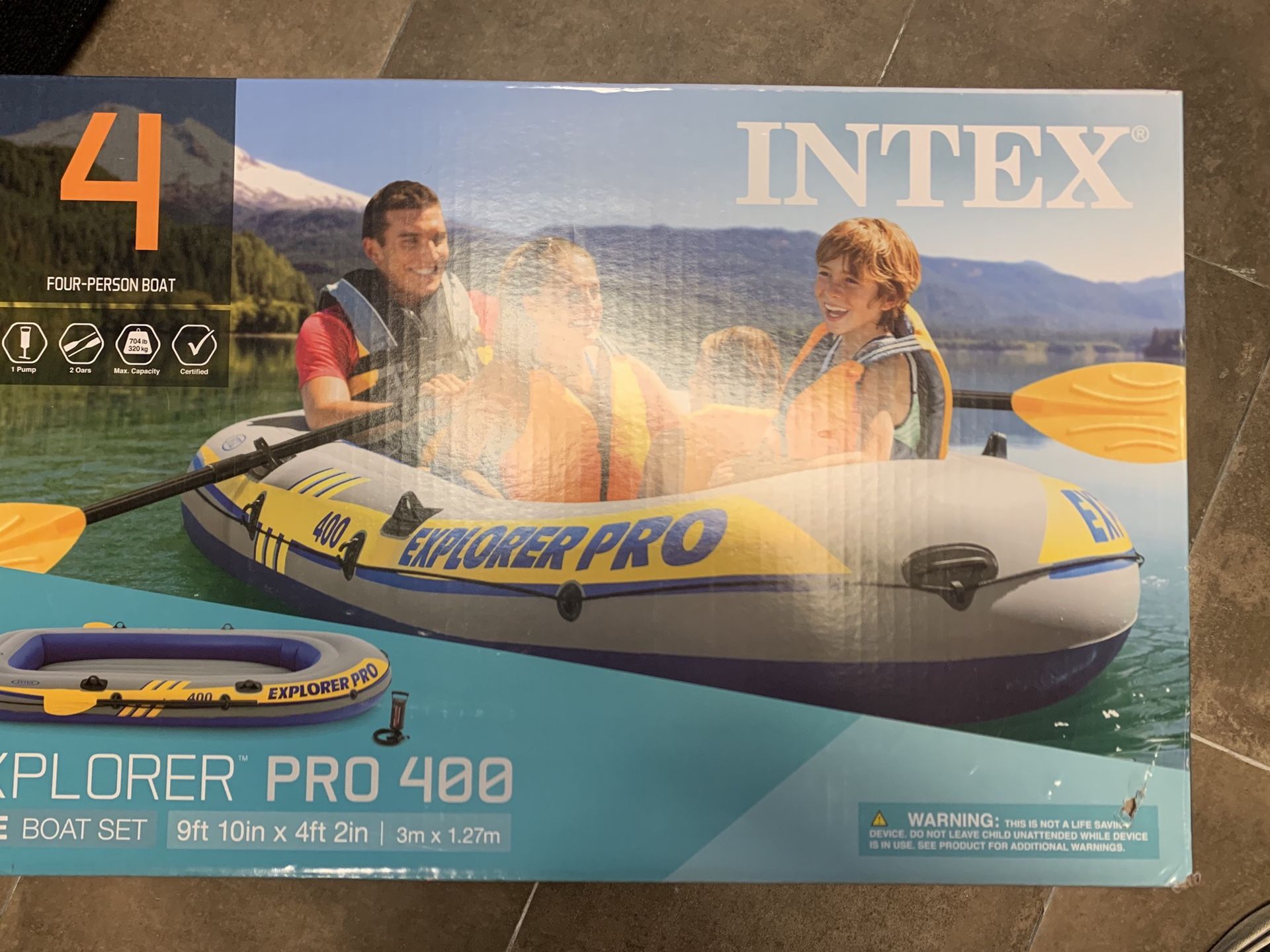 EXPLORER PRO 400 inflatable boat