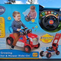 VTech Interactive Dashboard Tractor