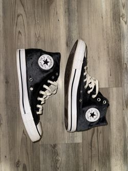 Converse All Star High Top Velvet (10 Women’s, 8.5 Men’s) $20fcfs