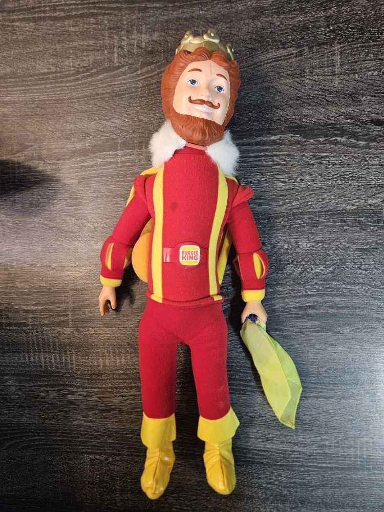 Vintage 1980 The Magical Burger King Doll by Knickerbocker Toy Doll
