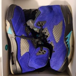 Jordan 5 Alt Grape Good Cond Sz 8.5 $160