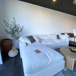Cloud Couch Dupe – Deep Seat Modular Sectional w/ Ottoman