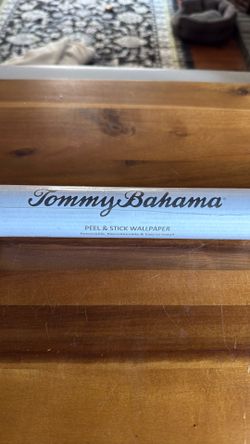 Tommy Bahama peel & stick wallpaper