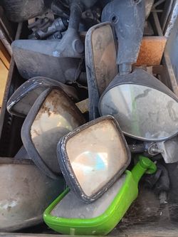 Motorcycle Mirrors Lights Blikners Seats And Recognize