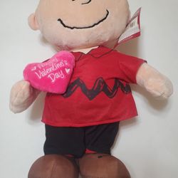 Peanuts Charlie Brown Standing Plush