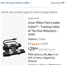 Cesar Milan Pack Leader Collar Size Large