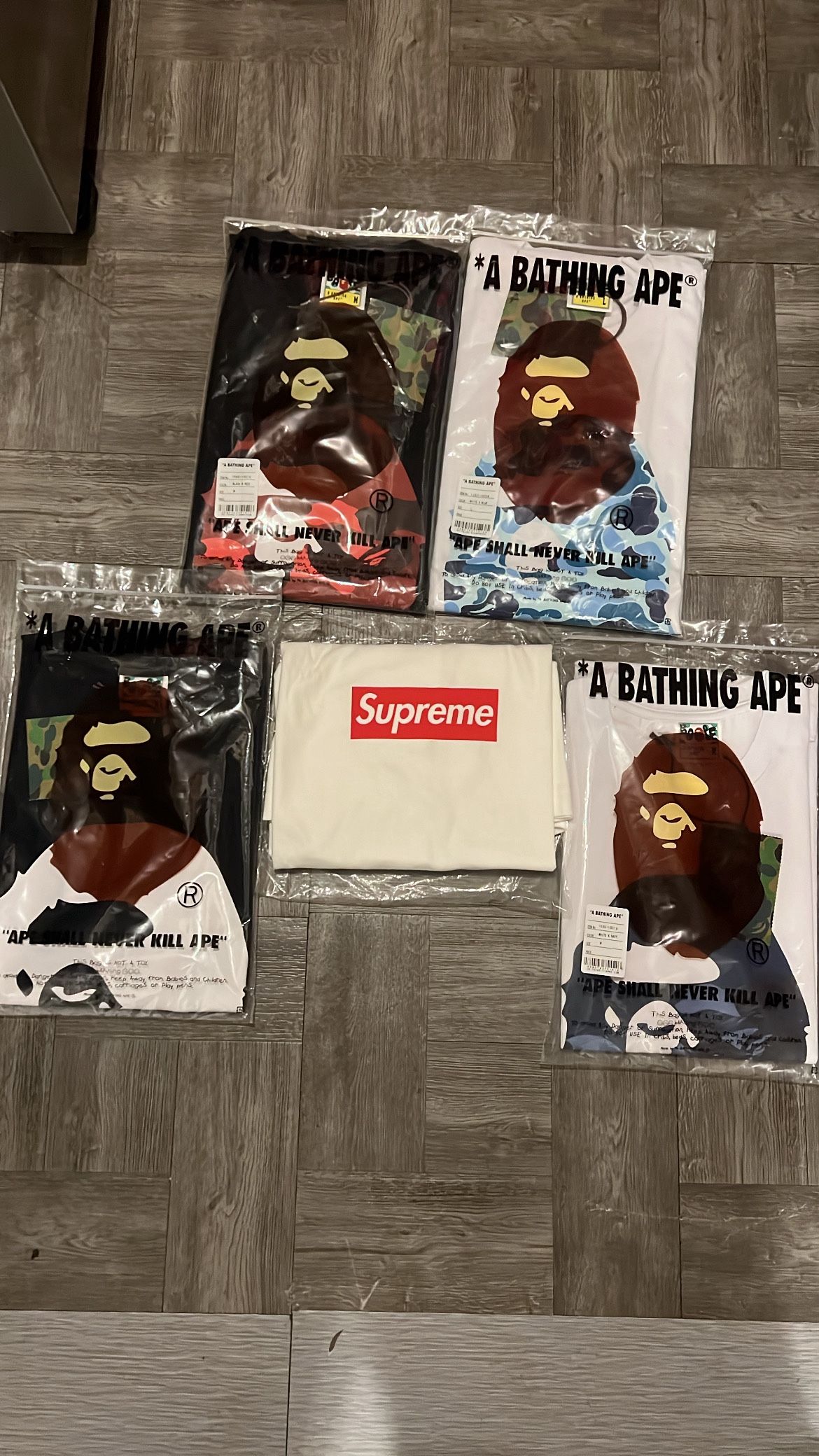 Bape Tees