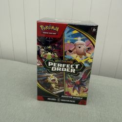 Pokemon Mega Evolution Perfect Order Booster Bundle