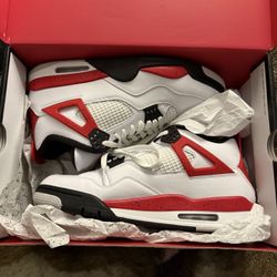 Jordan Retro 4 Red Cement 