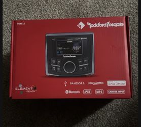 Rockford Fosgate Pmx-3 Head Unit