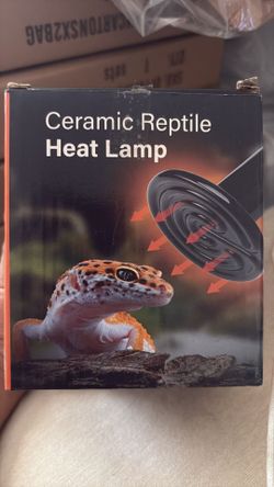 Lampara térmica para reptiles