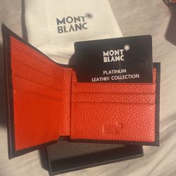 MontBlanc Leather Wallet 