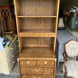 Mid Century Thomasville Dresser Bookcase 