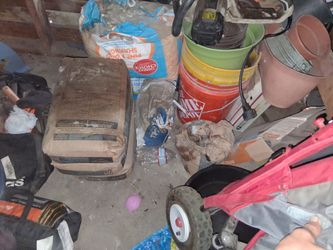 Bags of concrete
