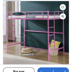 Twin Bed Like New With New Matress 