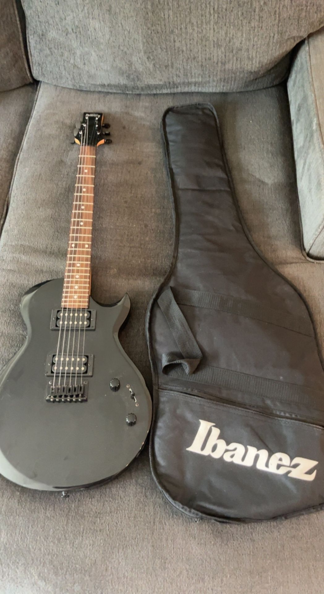 Electric Guitar And Amp